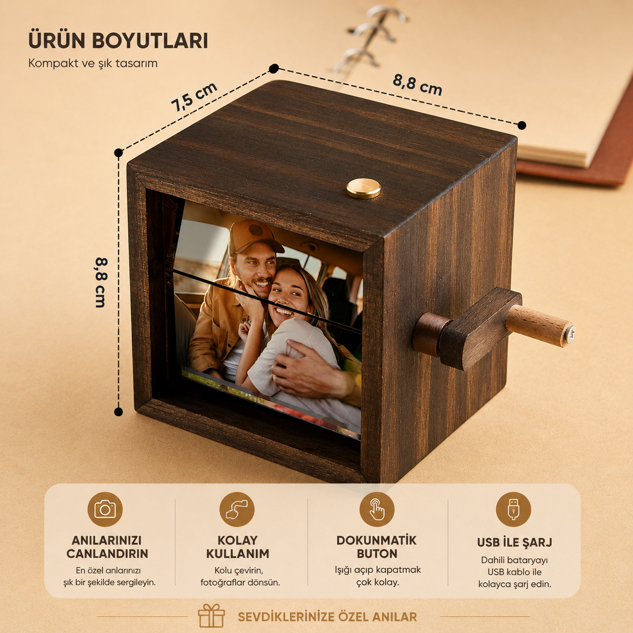 Hedivio® Kişiye Özel Anı Kutusu