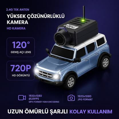Hedivio® Kameralı Mini Mercedes Araba