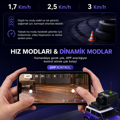 Hedivio® Kameralı Mini Mercedes Araba